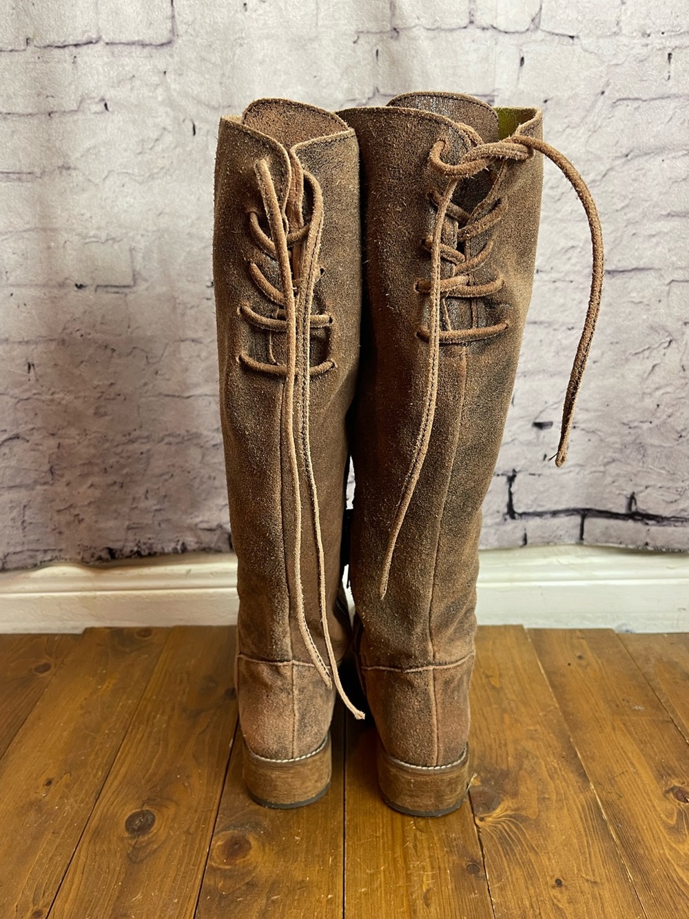 Corral Womens size 6 M brown suede tall boots - Picture 4 of 10